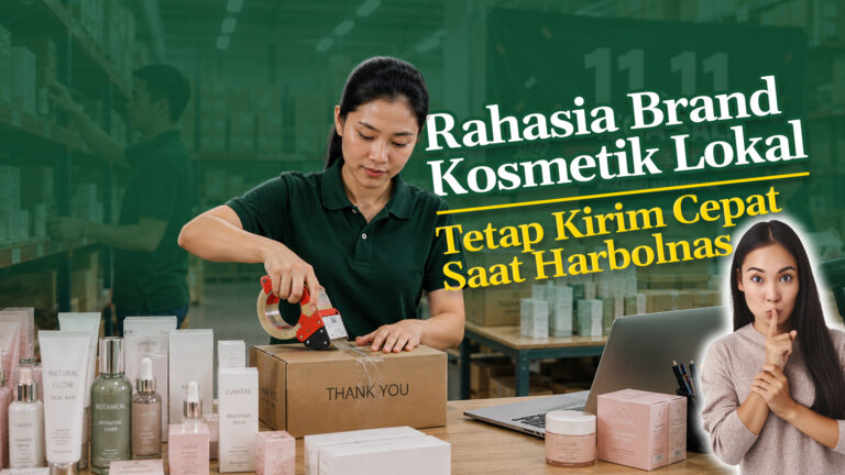 Rahasia Brand Kosmetik Lokal Tetap Kirim Cepat di Tengah Badai Harbolnas