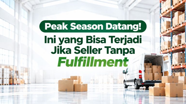 Peak Season Datang! Ini yang Bisa Terjadi Jika Seller Tanpa Fulfillment
