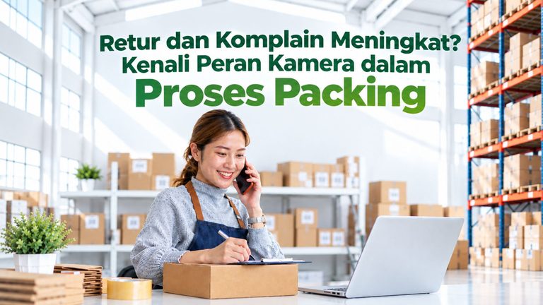 Retur dan Komplain Meningkat? Kenali Peran Kamera dalam Proses Packing