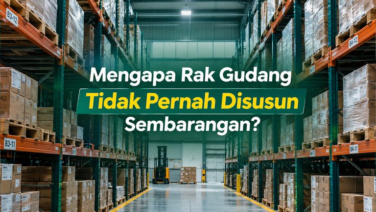 Mengapa Rak Gudang Tidak Pernah Disusun Sembarangan? Ini Alasannya!