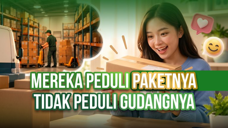 Customer Tidak Peduli Gudang Anda, Mereka Peduli Paketnya